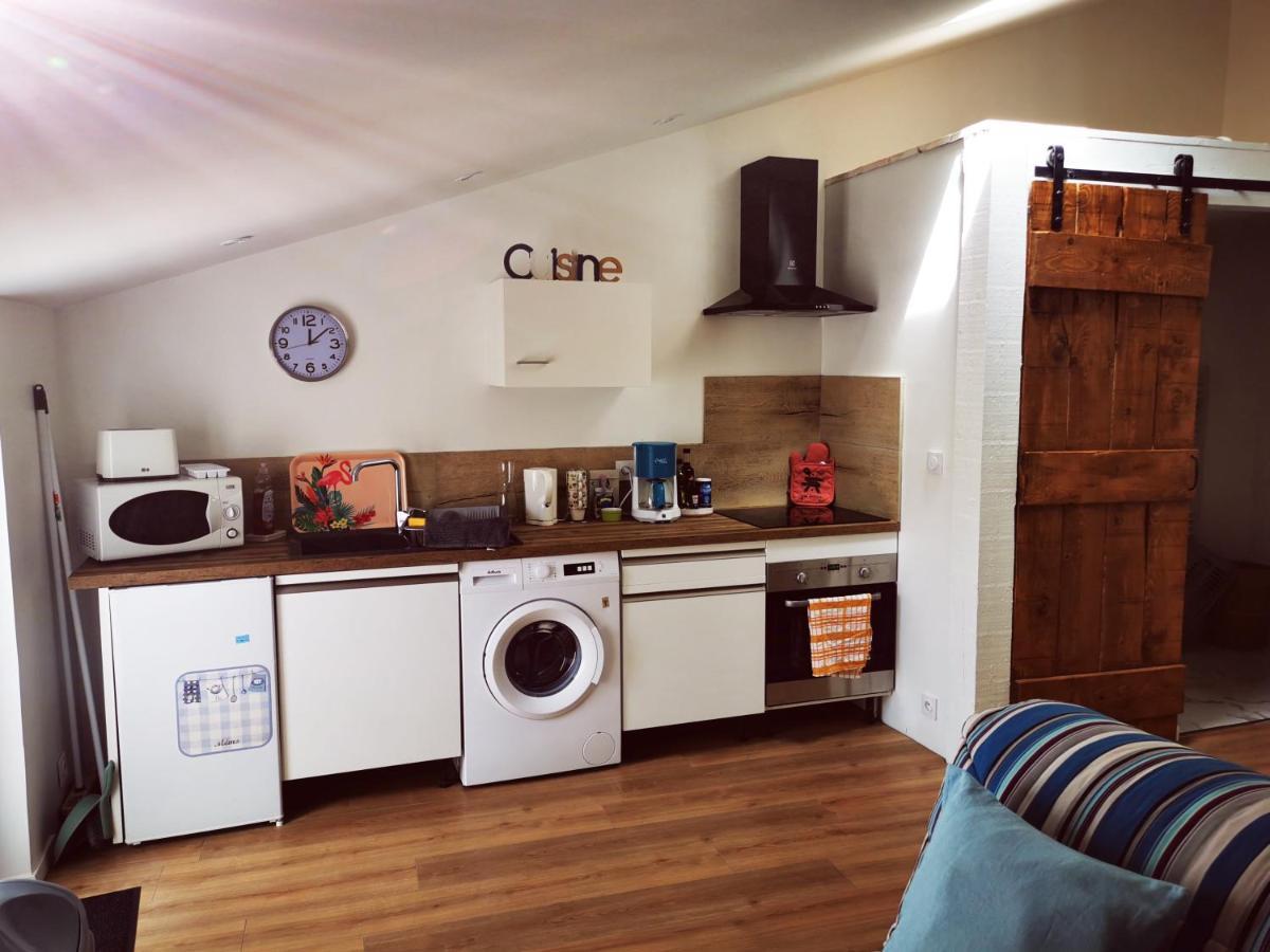 Appartement Avec Terrasse Saint-Martin-de-Brômes エクステリア 写真